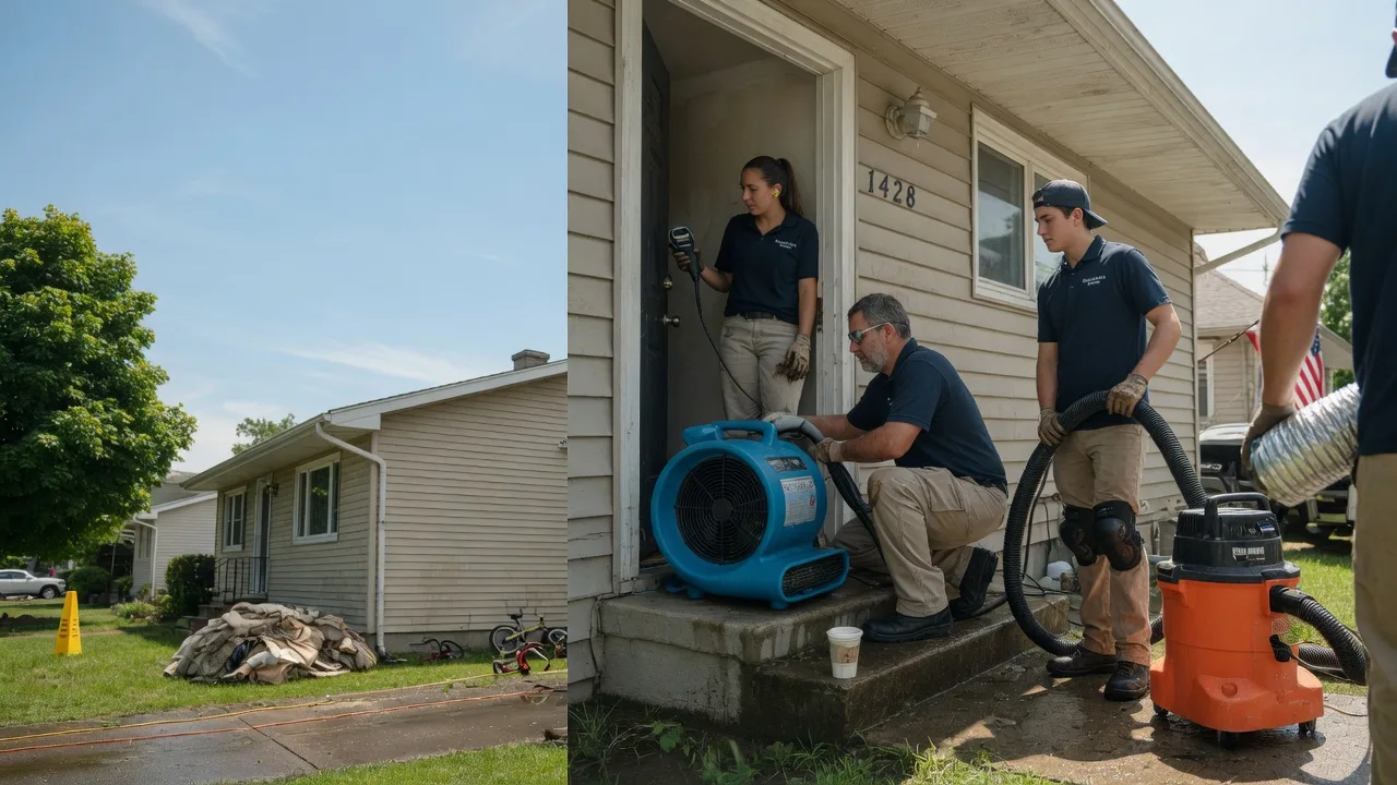 Water Damage Restoration in Cottageville, WV near me